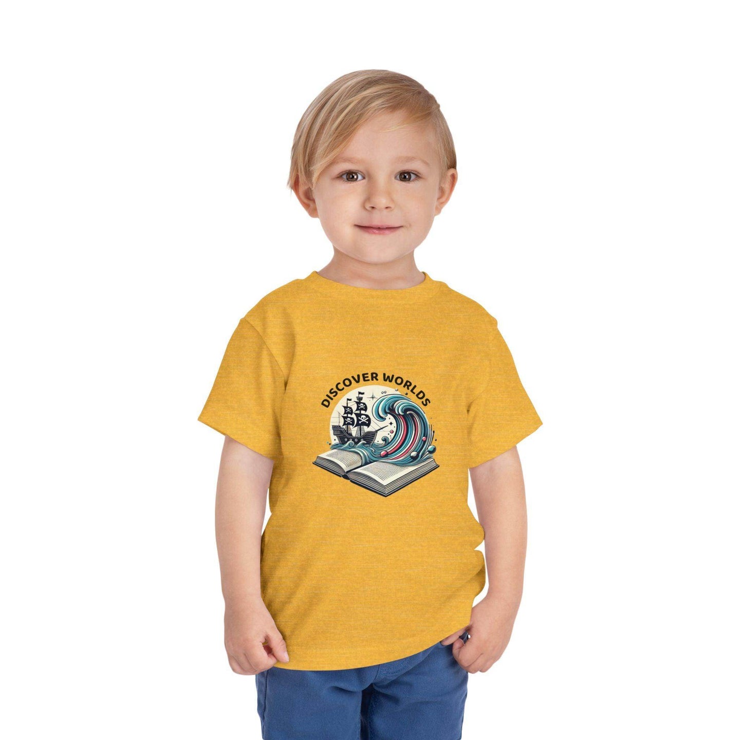 Discover Worlds - Pirate Ship - Toddler Short Sleeve - Brightsee
