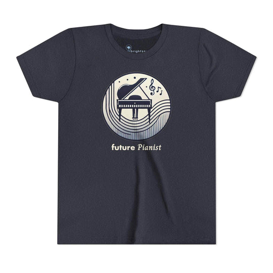 Future Pianist - Youth Short Sleeve - Brightsee