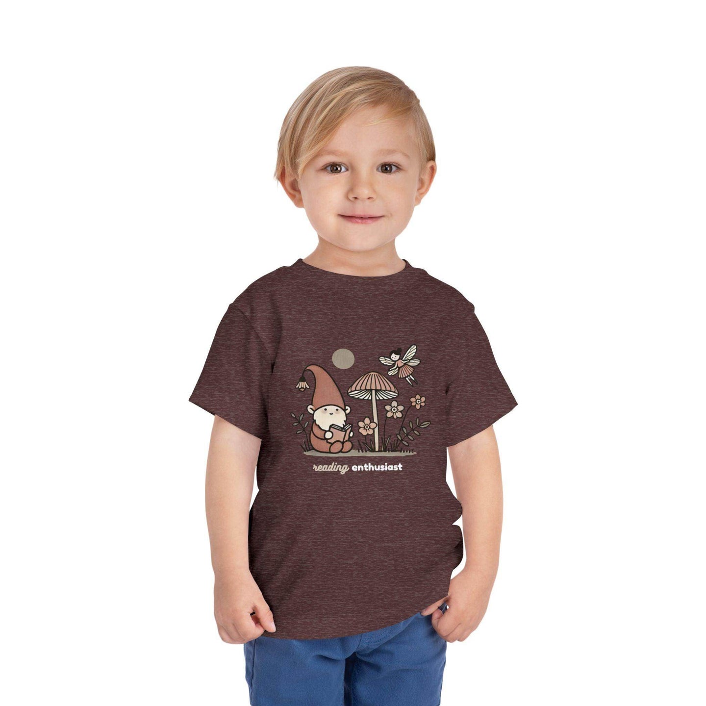 Reading Enthusiast Fantasy - Toddler Short Sleeve - Brightsee