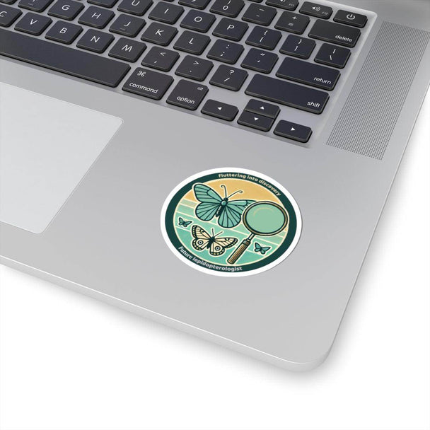 Future Lepidopterologist Kiss-Cut Stickers - Brightsee