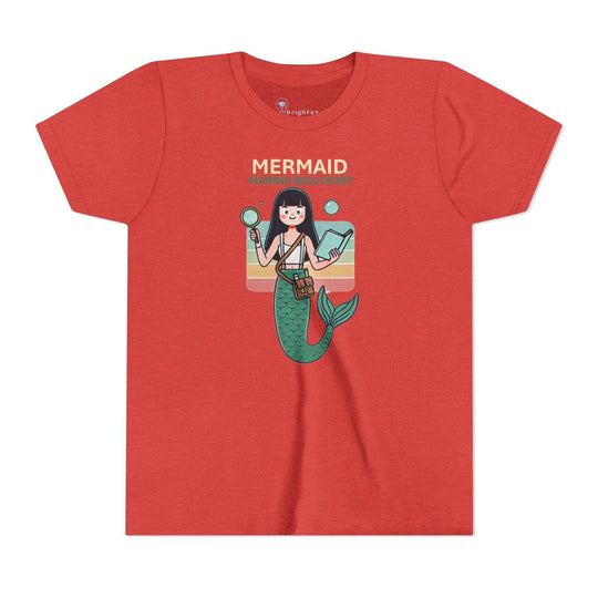 Mermaid Marine Biologist - Youth Short Sleeve - Brightsee