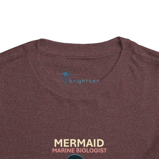 Mermaid Marine Biologist - Toddler Short Sleeve - Brightsee