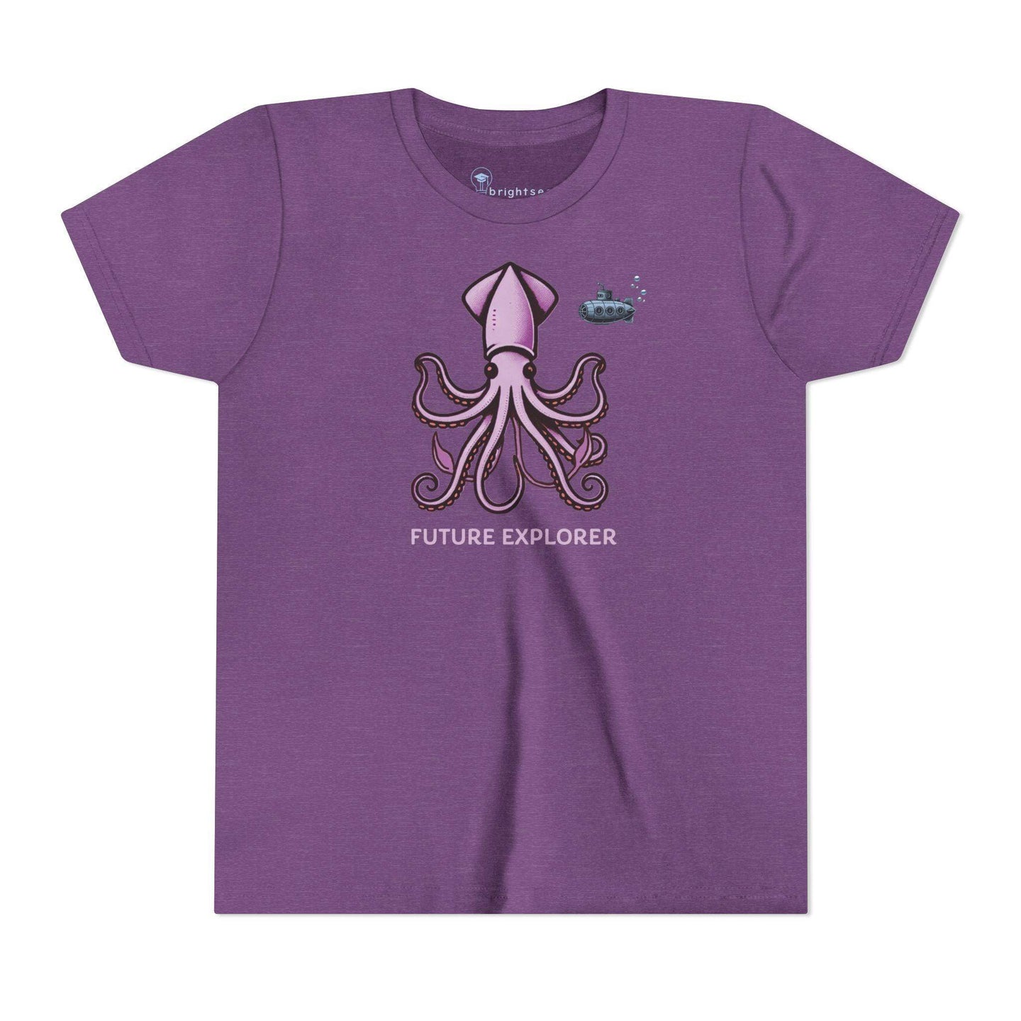 Future Explorer Squid - Youth Short Sleeve - Brightsee