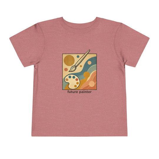 Future Artist Brushstrokes - Toddler Short Sleeve - Brightsee