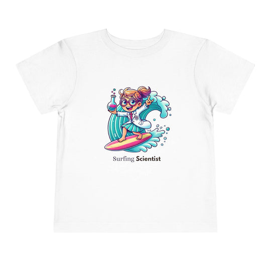 Surfing Scientist Hang Ten - Toddler Short Sleeve - Brightsee