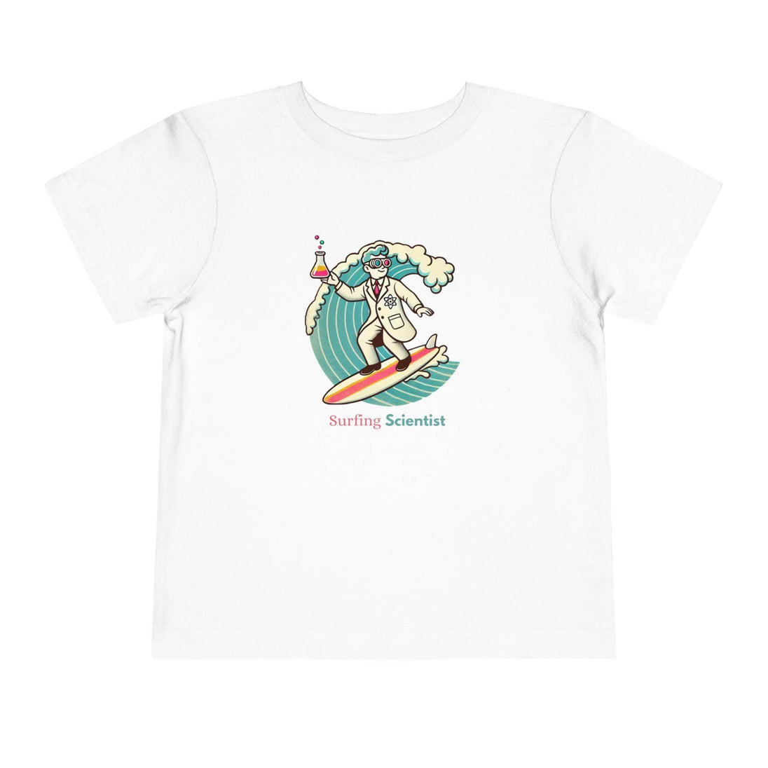 Surfing Scientist - Toddler Short Sleeve - Brightsee