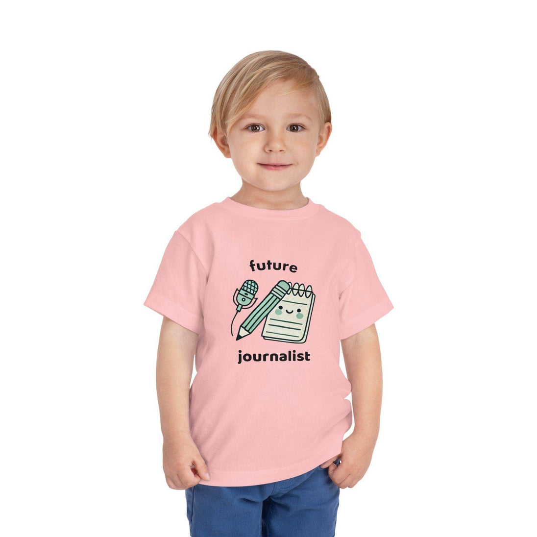 Future Journalist Cute - Toddler Short Sleeve - Brightsee
