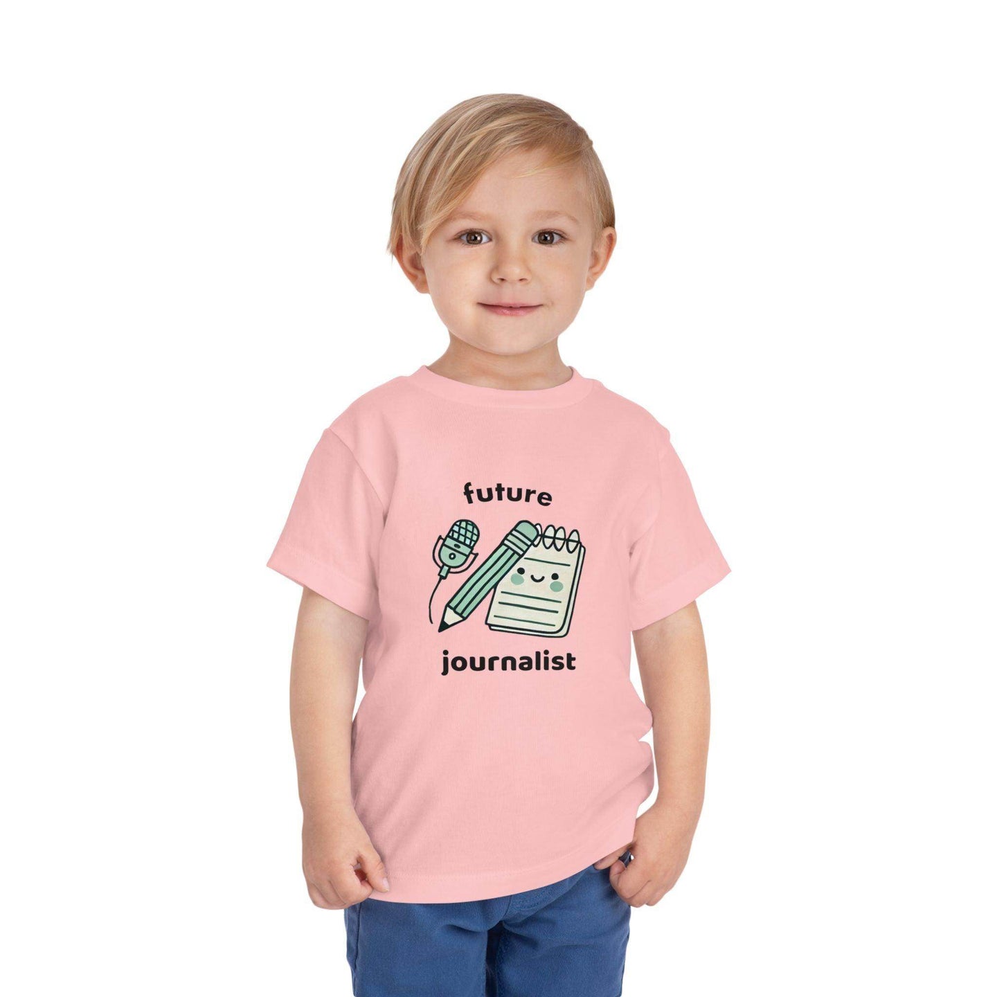 Future Journalist Cute - Toddler Short Sleeve - Brightsee