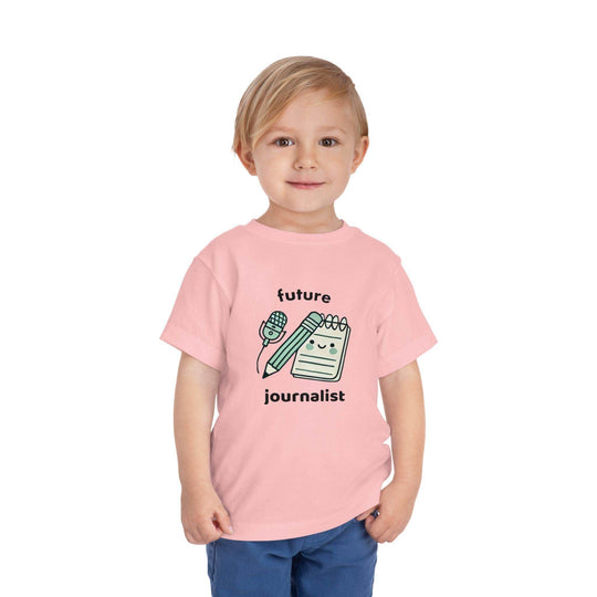 Future Journalist Cute - Toddler Short Sleeve - Brightsee