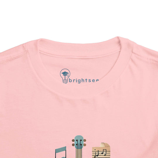 Future Musician Guitar Note - Toddler Short Sleeve - Brightsee