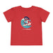 Surfing Scientist Girl - Toddler Short Sleeve - Brightsee