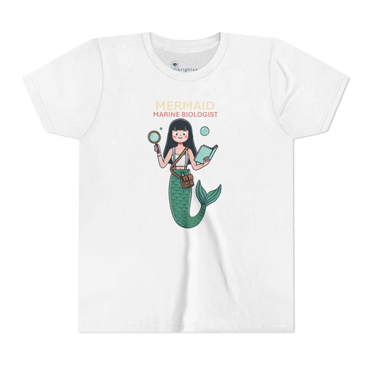 Mermaid Marine Biologist - Youth Short Sleeve - Brightsee