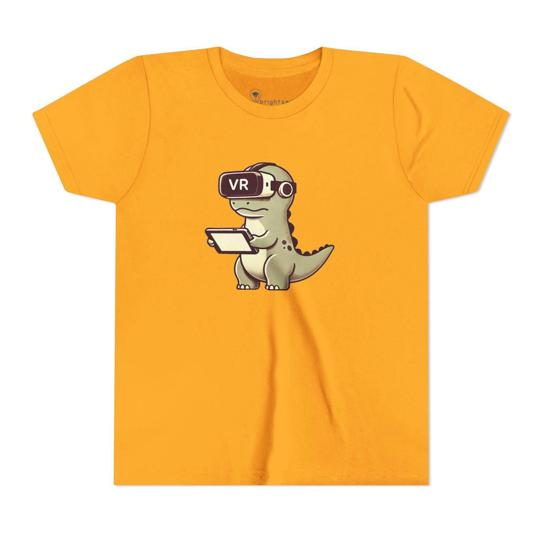 VR Dinosaur - Youth Short Sleeve - Brightsee