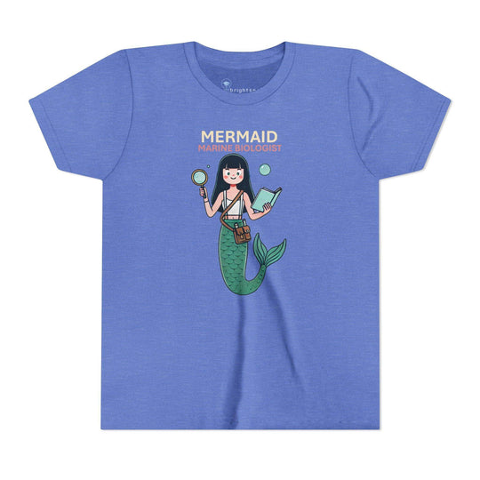 Mermaid Marine Biologist - Youth Short Sleeve - Brightsee