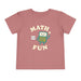 Math is Fun Cute Calculator - Toddler Short Sleeve - Brightsee