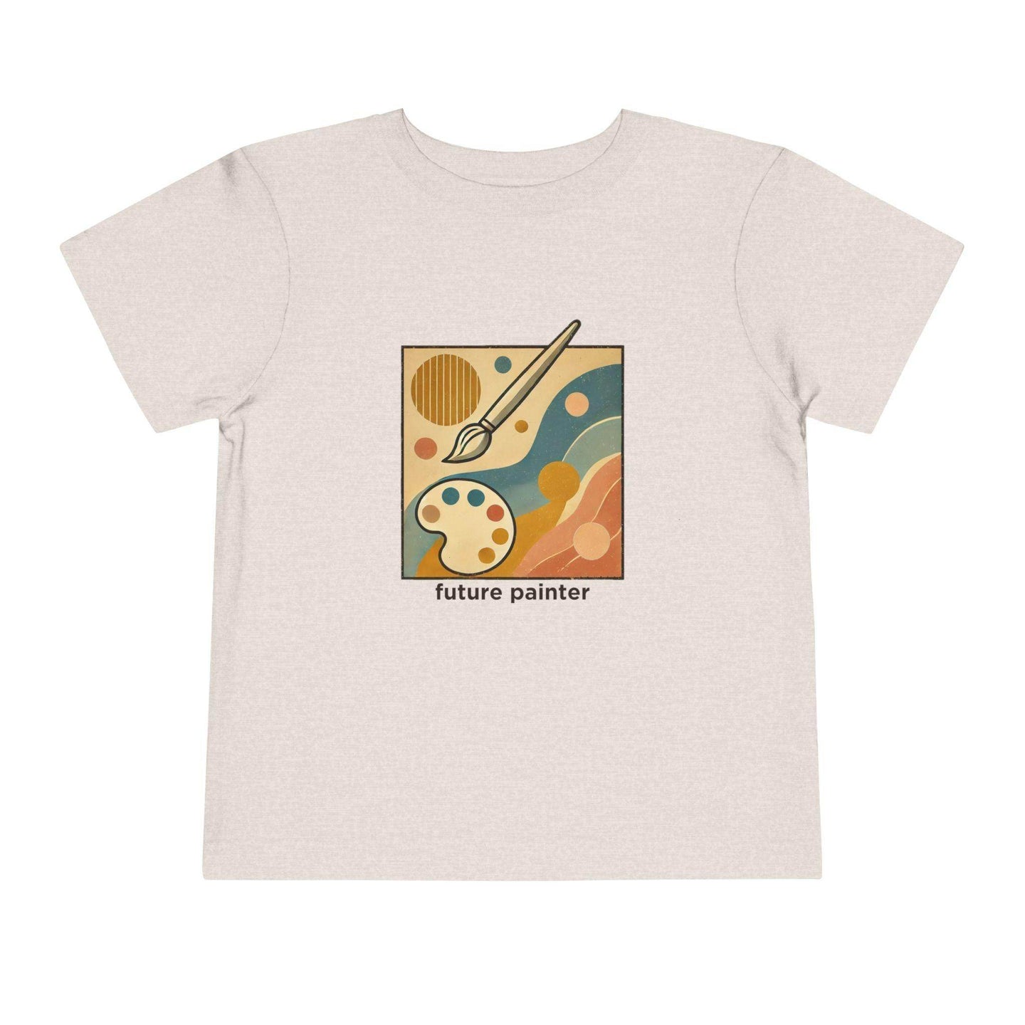 Future Artist Brushstrokes - Toddler Short Sleeve - Brightsee
