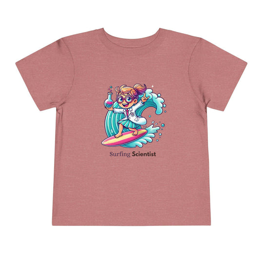 Surfing Scientist Hang Ten - Toddler Short Sleeve - Brightsee