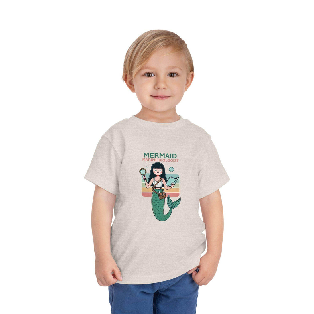 Mermaid Marine Biologist - Toddler Short Sleeve - Brightsee