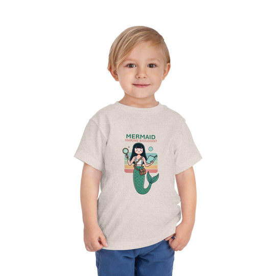 Mermaid Marine Biologist - Toddler Short Sleeve - Brightsee