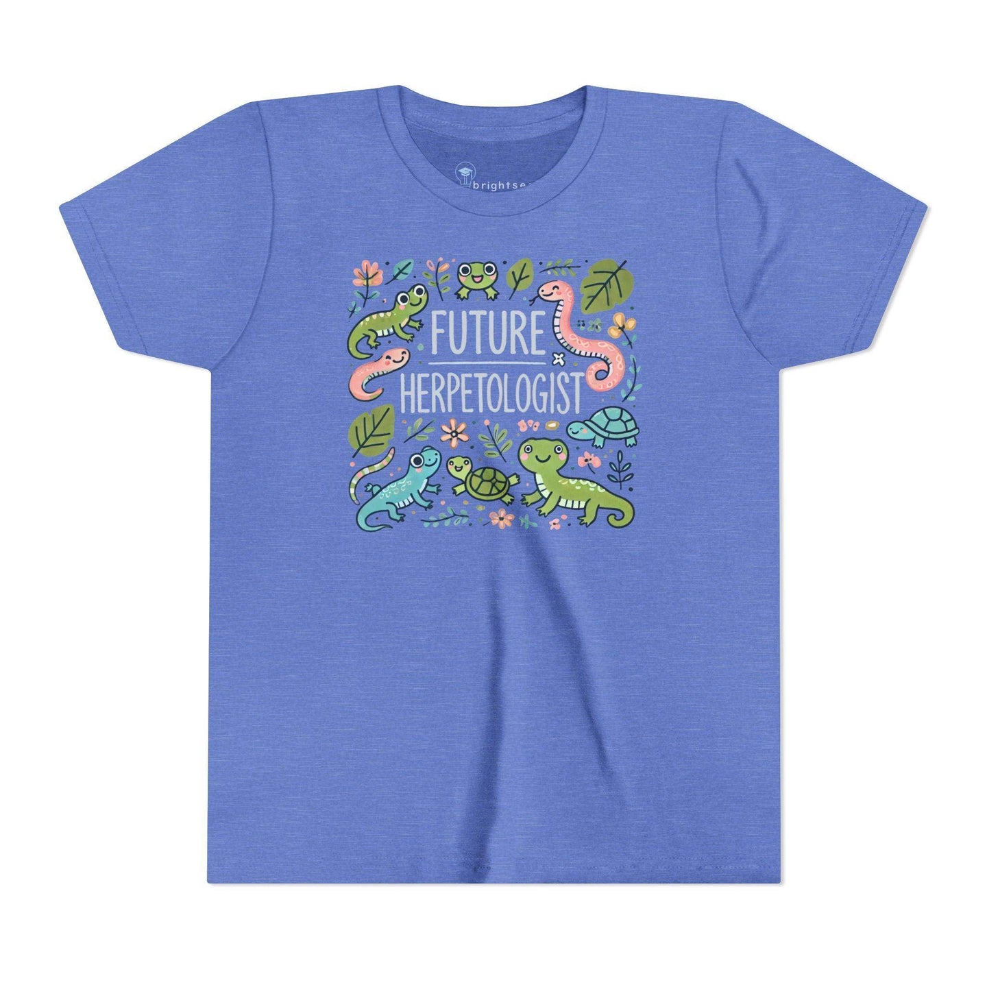 Future Herpetologist Cute - Youth Short Sleeve - Brightsee