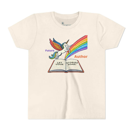 Future Author Alicorn - Youth Short Sleeve - Brightsee