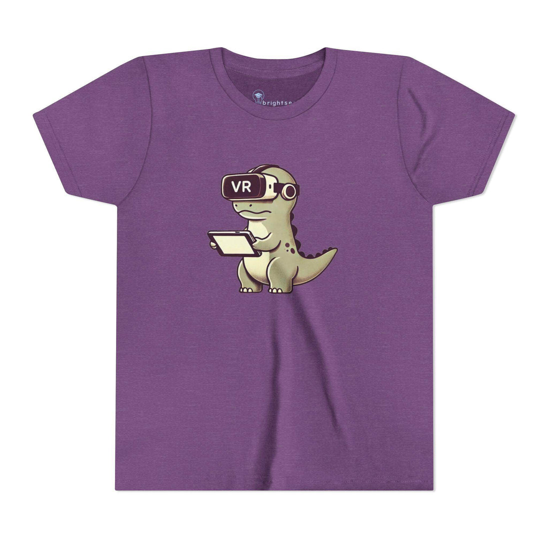 VR Dinosaur - Youth Short Sleeve - Brightsee