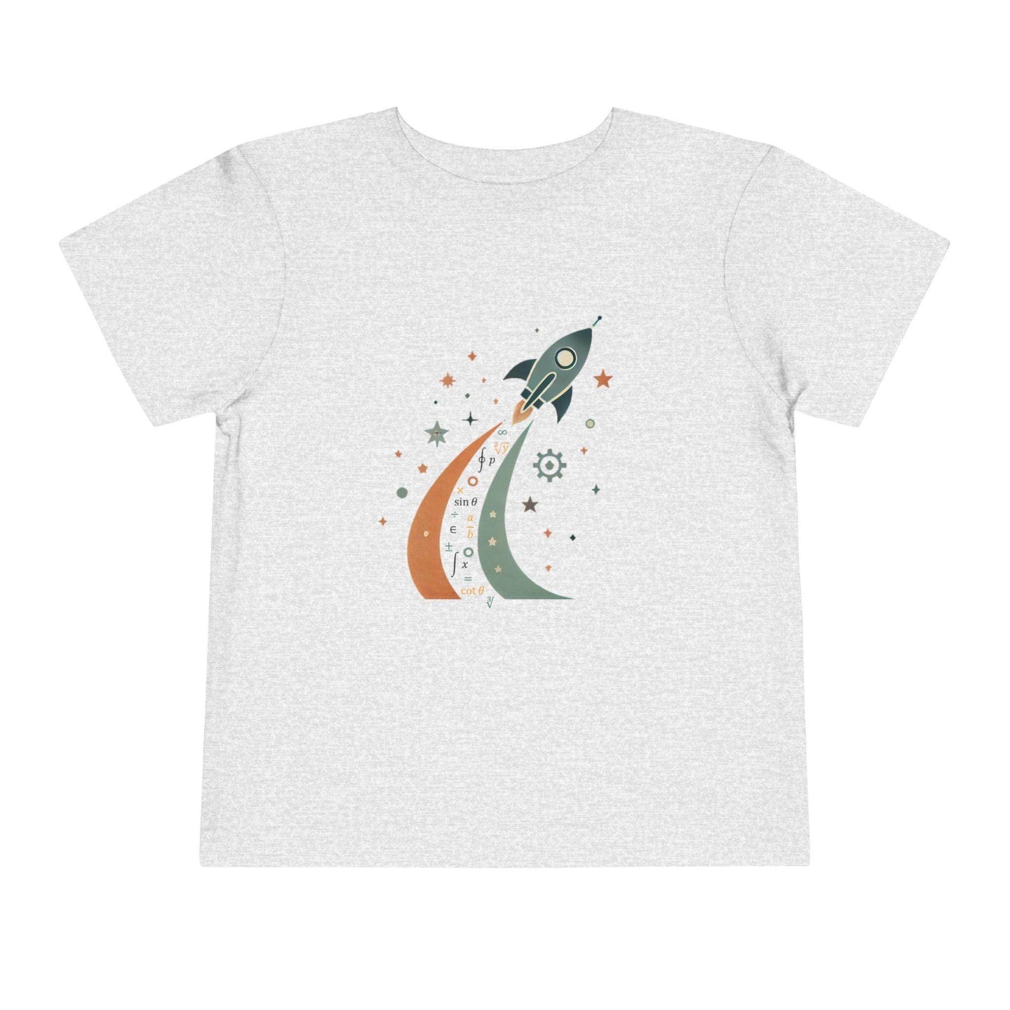 Math Spaceship - Toddler Short Sleeve - Brightsee