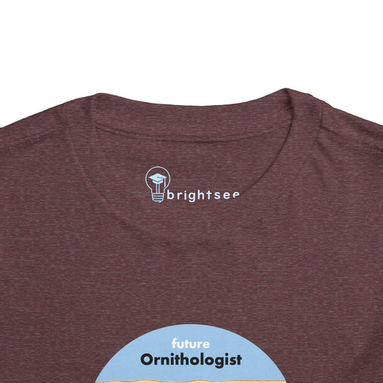 Future Ornithologist Plover - Toddler Short Sleeve - Brightsee