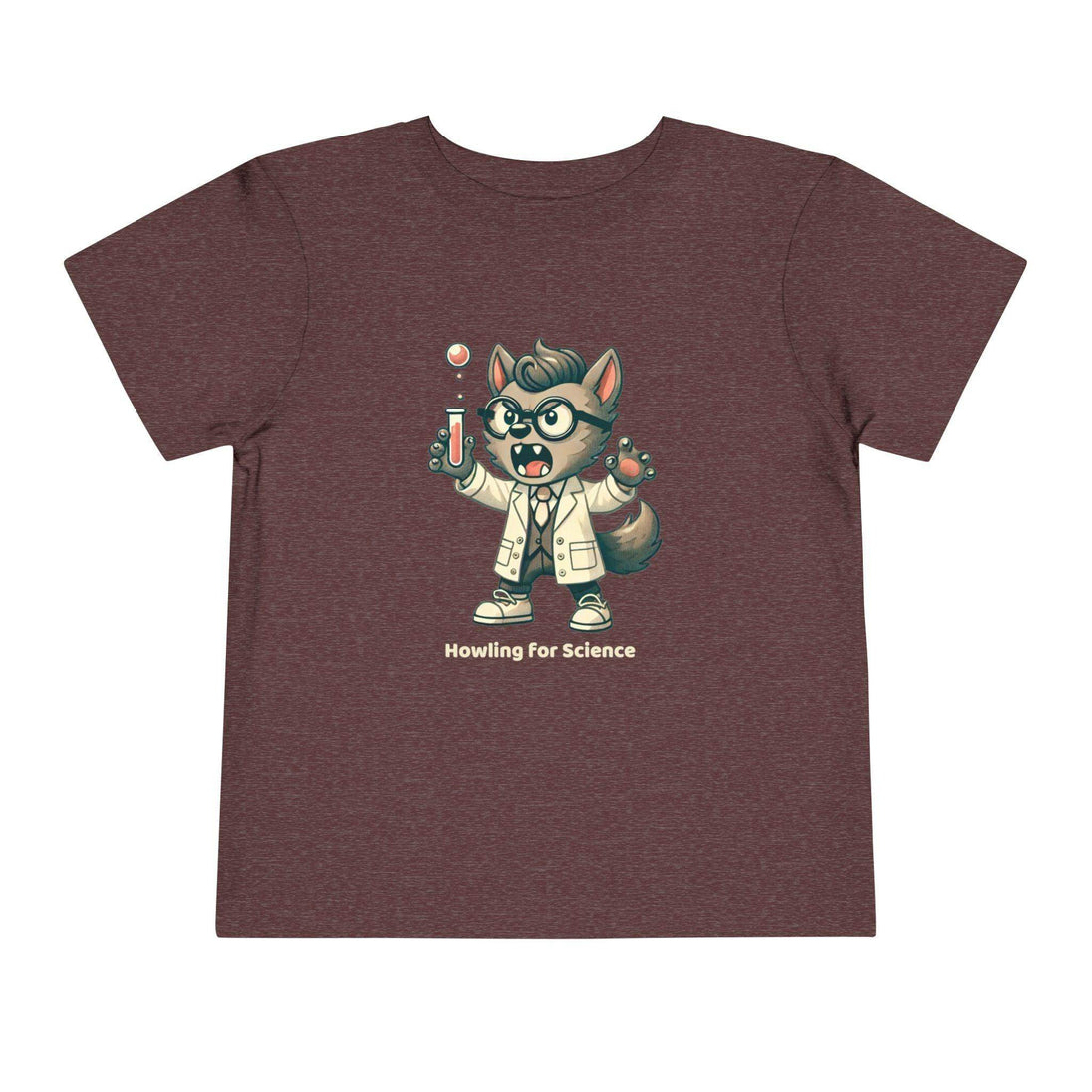 Howling for Science - Toddler Short Sleeve - Brightsee