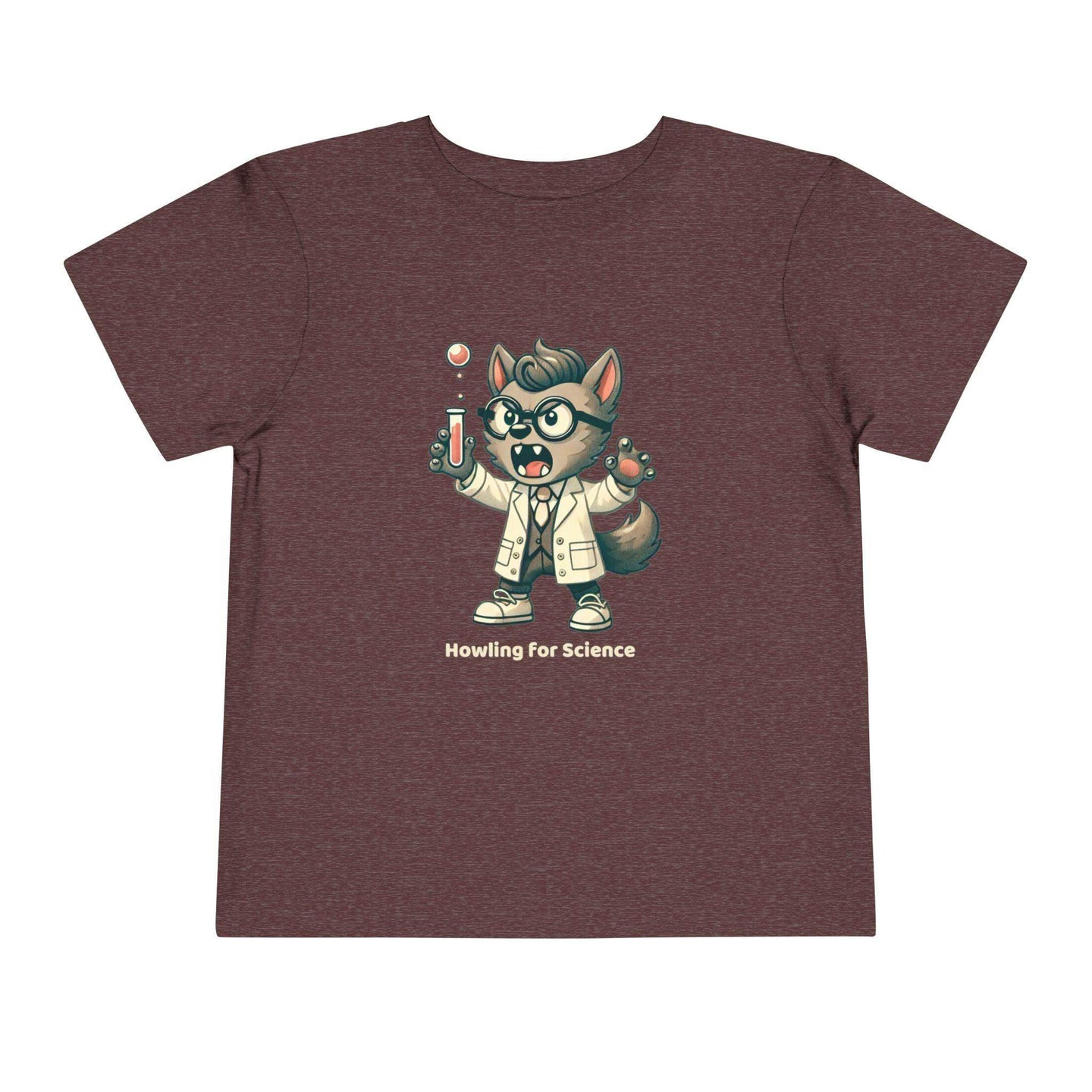 Howling for Science - Toddler Short Sleeve - Brightsee