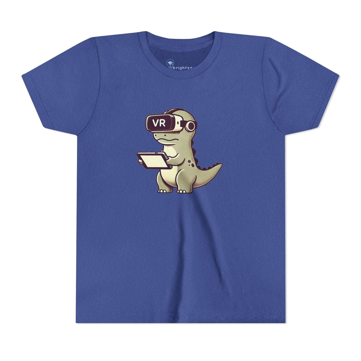 VR Dinosaur - Youth Short Sleeve - Brightsee