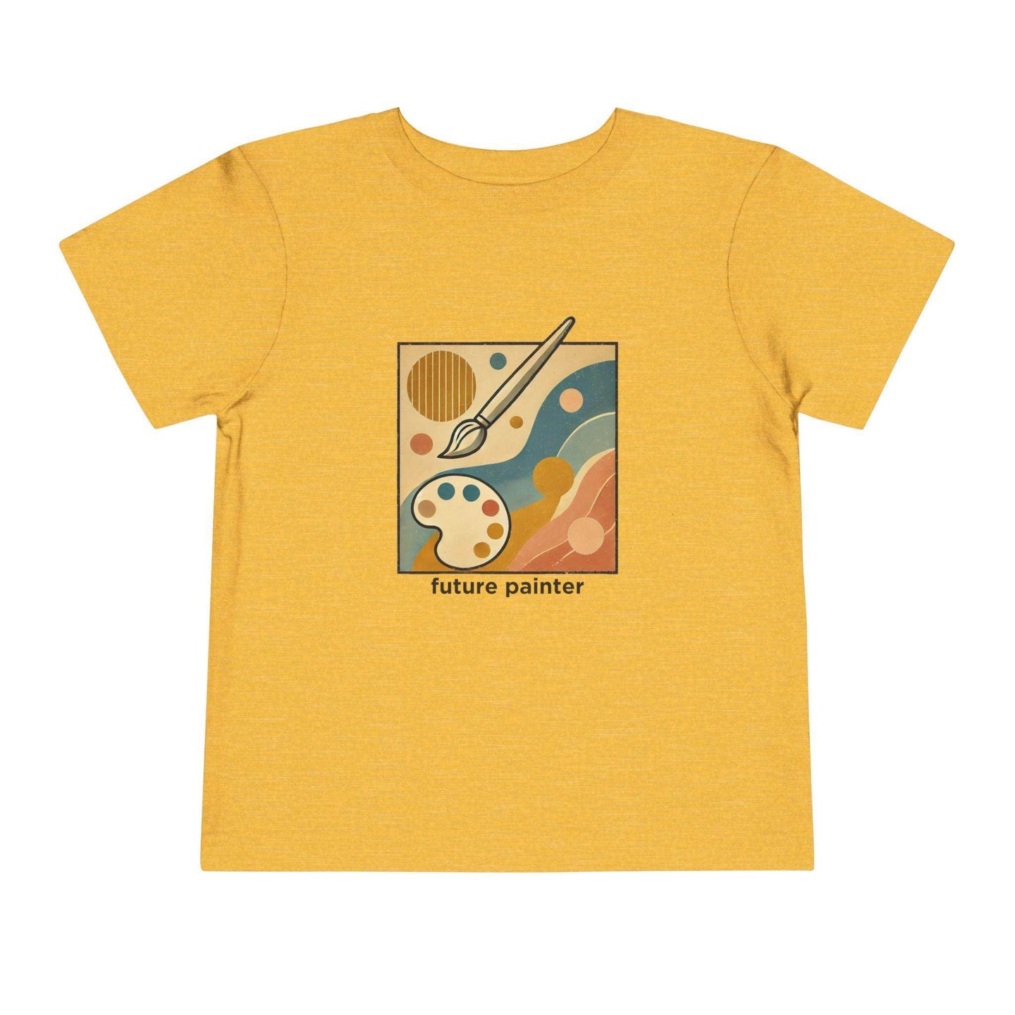 Future Artist Brushstrokes - Toddler Short Sleeve - Brightsee