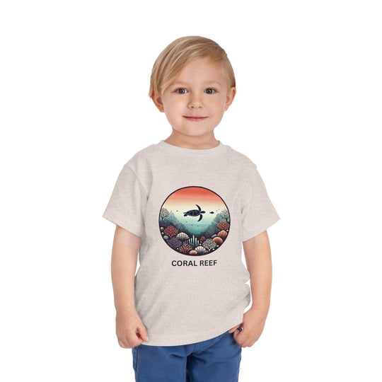Coral Reef - Toddler Short Sleeve Tee - Brightsee