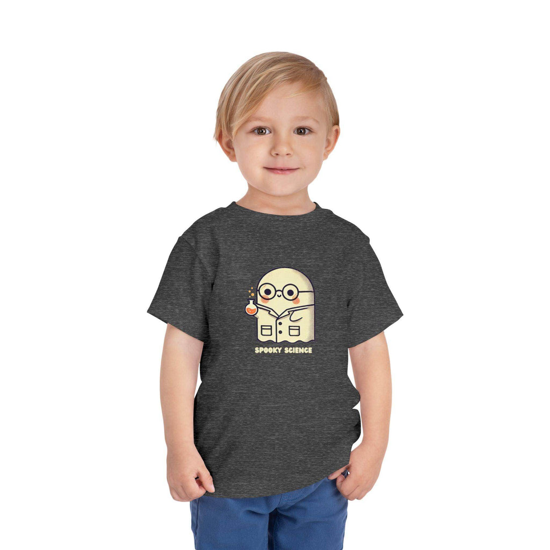 Spooky Science Ghost - Toddler Short Sleeve - Brightsee
