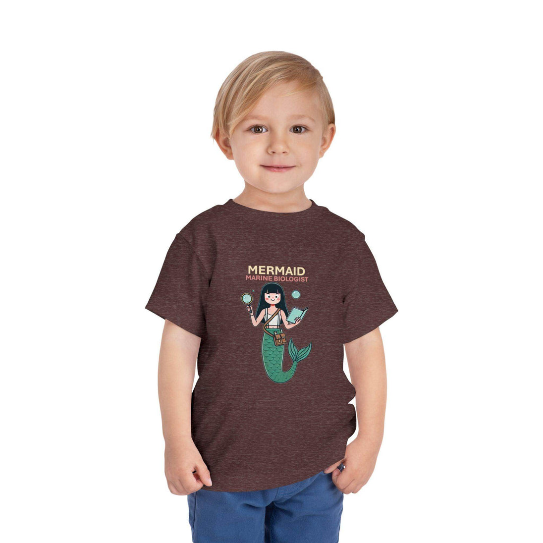 Mermaid Marine Biologist - Toddler Short Sleeve - Brightsee
