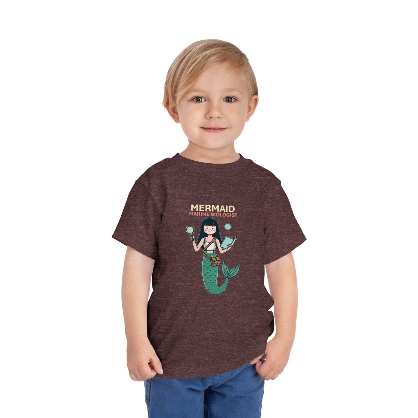 Mermaid Marine Biologist - Toddler Short Sleeve - Brightsee