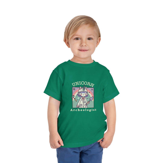 Unicorn Archeologist - Toddler Short Sleeve - Brightsee