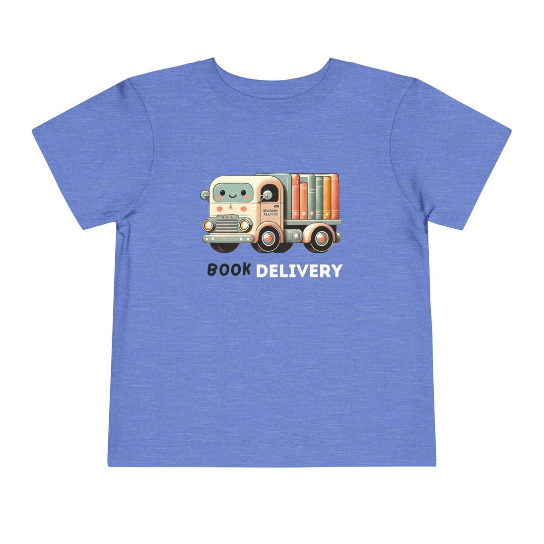 Book Delivery Truck - Toddler Short Sleeve - Brightsee