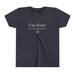 I'm Over It Fraction - Youth Short Sleeve - Brightsee