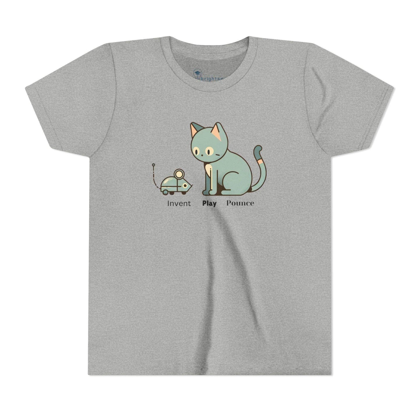Robot Mouse and Cat - Youth Short Sleeve - Brightsee