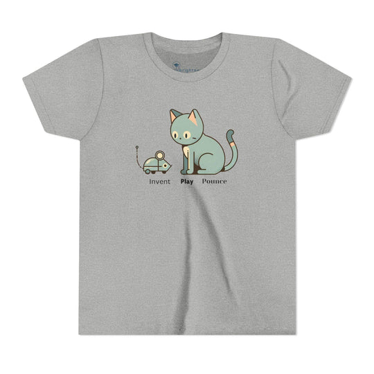 Robot Mouse and Cat - Youth Short Sleeve - Brightsee