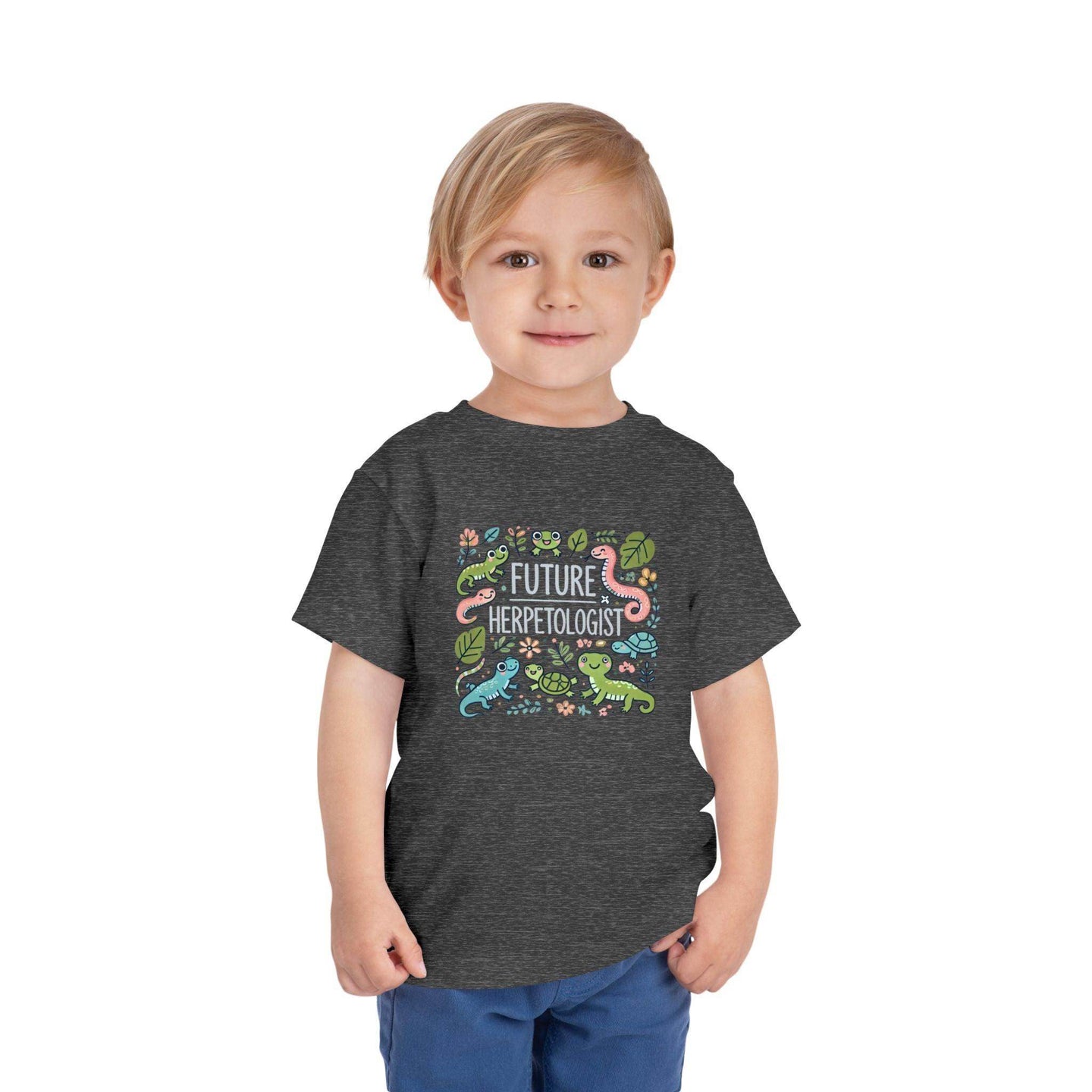 Future Herpetologist Cute - Toddler Short Sleeve - Brightsee