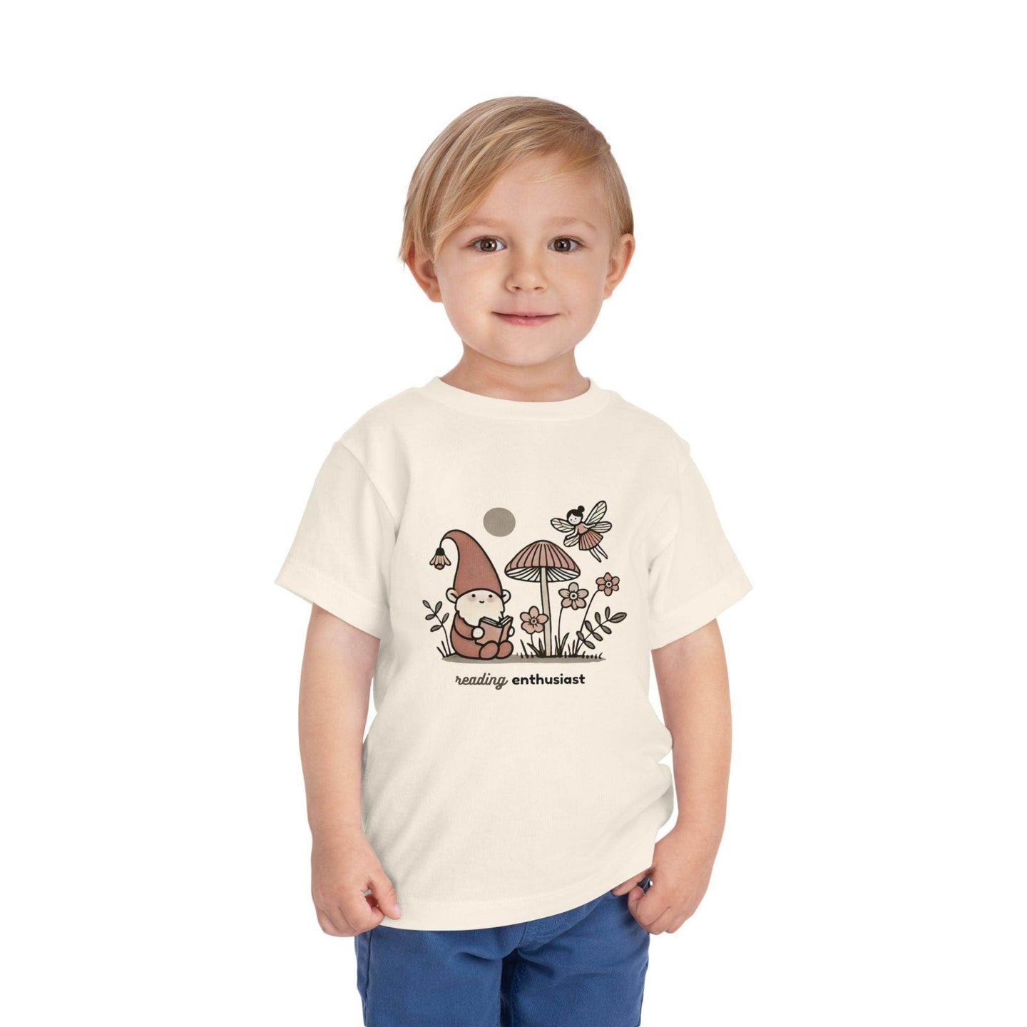 Reading Enthusiast Fantasy - Toddler Short Sleeve - Brightsee