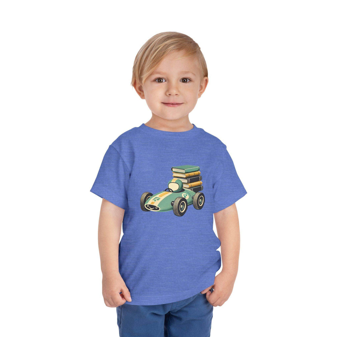Book Delivery Race Car - Toddler Short Sleeve - Brightsee