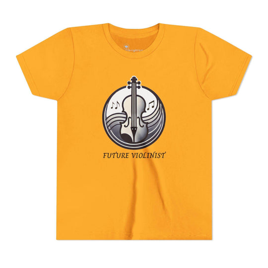 Future Violinist - Youth Short Sleeve - Brightsee