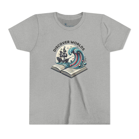 Discover Worlds - Pirate Ship - Youth Short Sleeve - Brightsee