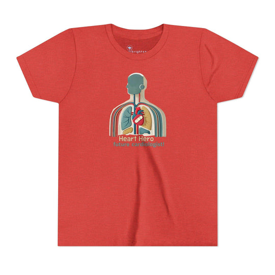 Future Cardiologist - Heart Bandage - Youth Short Sleeve - Brightsee