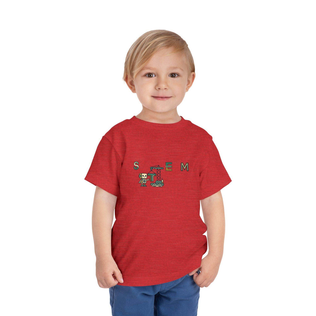 STEM Builder Crane - Toddler Short Sleeve - Brightsee