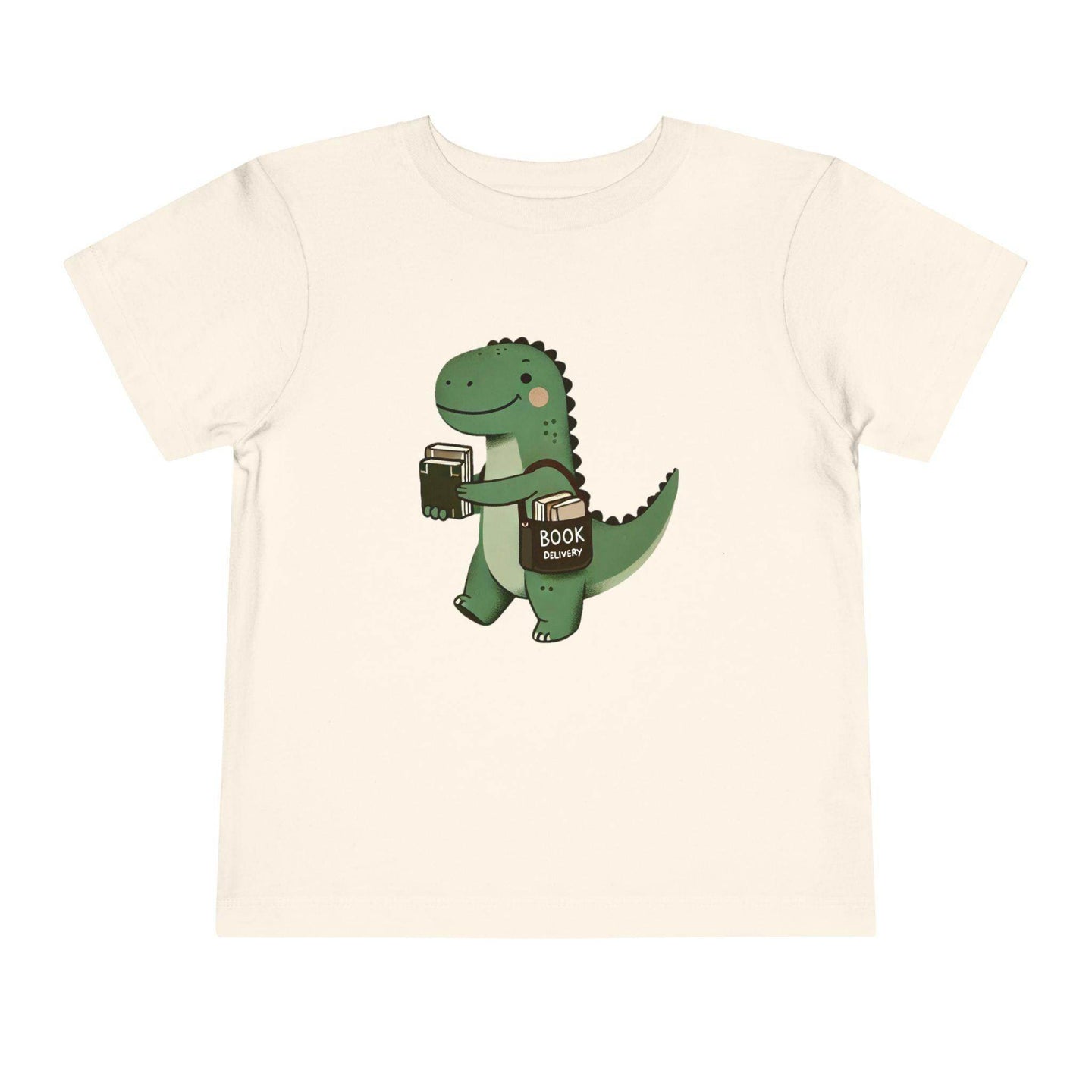 Dino Book Delivery - Toddler Short Sleeve - Brightsee