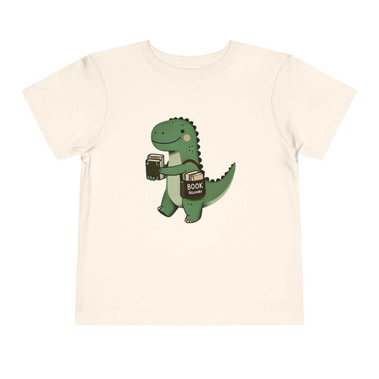 Dino Book Delivery - Toddler Short Sleeve - Brightsee